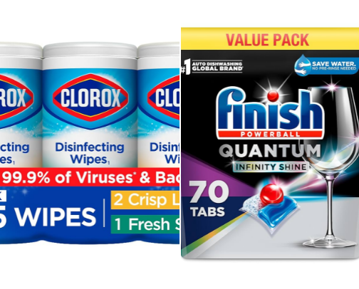 Household items cover photo collage