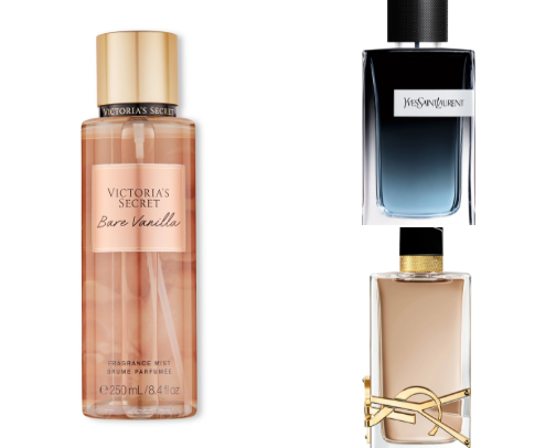 the luxe fragrance vault cover photo collage