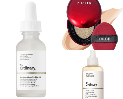 Affordable makeup finds cover photo collage