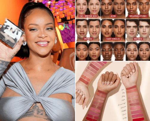 Beauty cover photo collage