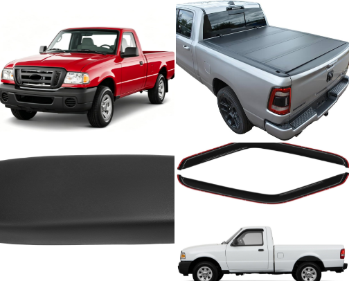 ford ranger accessories cover photo collage
