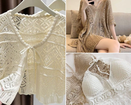 Aesthetic Lace & Crochet Inspo 🎀 cover photo collage