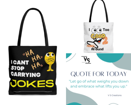 Tote Bags cover photo collage