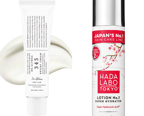 Skin care cover photo collage