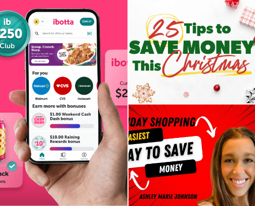 how to save money during the holidays cover photo collage
