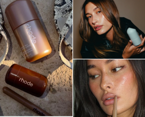 Rhode must-haves🩶🫦 cover photo collage