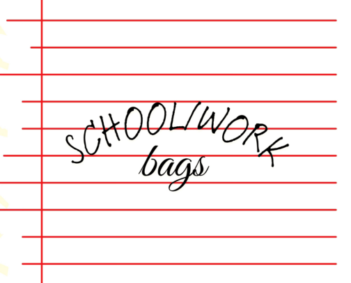 SCHOOL/ WORK BAGS cover photo collage