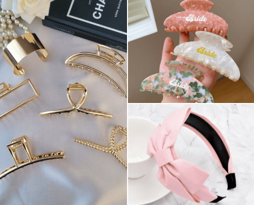 Hair aesthetic cover photo collage