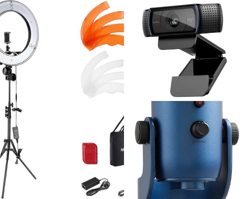 Streaming Equipment Recommendations cover photo collage