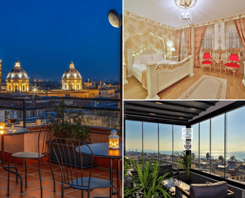 Hotels ✈️🌃 cover photo collage