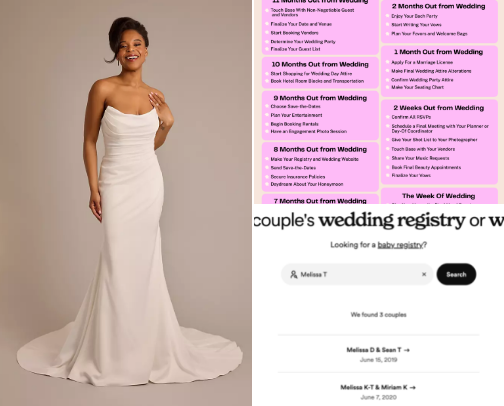 Wedding Planning Favorites cover photo collage