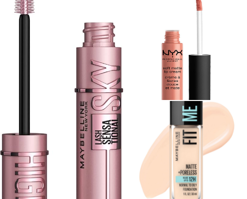 Make-up cover photo collage
