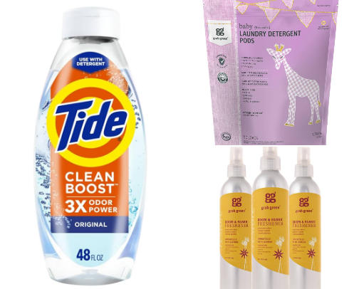 Laundry Items I love🫧 cover photo collage