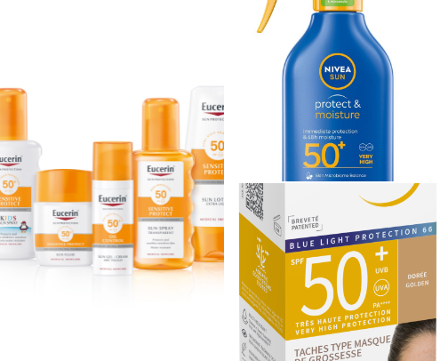 Suncreams cover photo collage