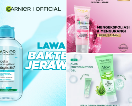 (Indonesian Ver.) Skincare Aman & Efektif untuk Ibu Menyusui (Solusi Jerawat Hormonal) cover photo collage