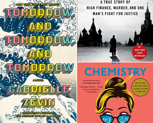 Books I love - Fiction & Non-Fiction cover photo collage