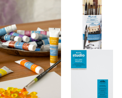 Go To Art Supplies cover photo collage