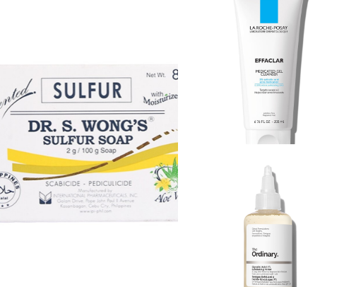 Skin care for my acne-prone skin cover photo collage