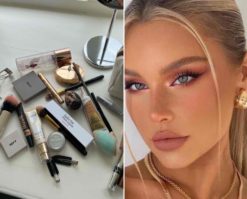 Makeup💝 cover photo collage