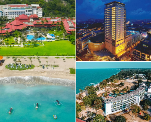My recommended acccommodations across the globe 🏦🎉🥰🪂🌍 cover photo collage