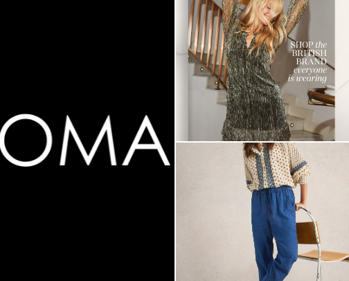 My favourite womenswear brands cover photo collage