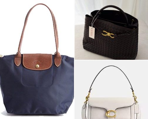 Purses and bags: Cute and affordable cover photo collage