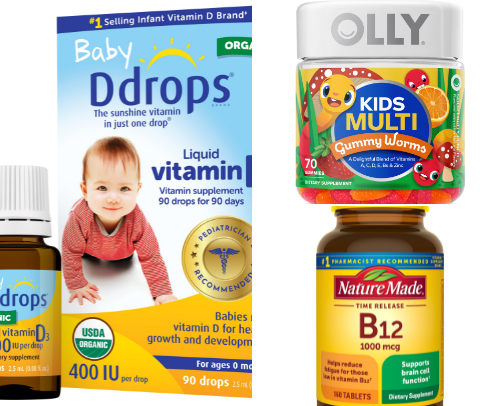 Family Wellness Essentials Top Vitamins from Babies to Adults cover photo collage