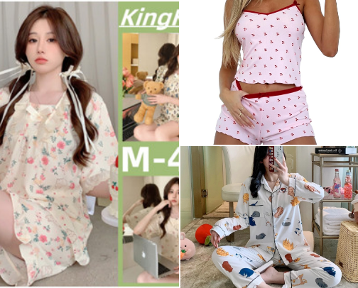 💤Adult Sleepwear 💓 cover photo collage