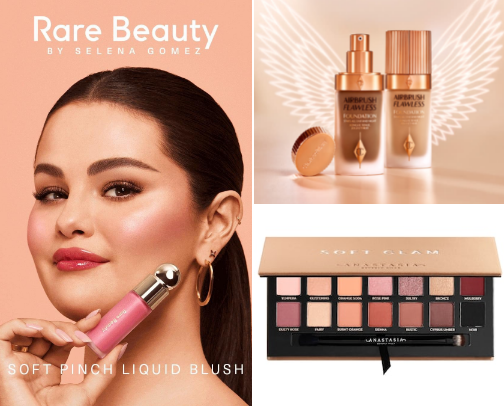 Favorite Beauty Products Of High-end Brands cover photo collage