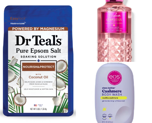 Shower essentials 🚿 cover photo collage
