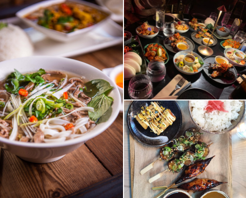 Best Asian Restaurants in Nottingham, England cover photo collage