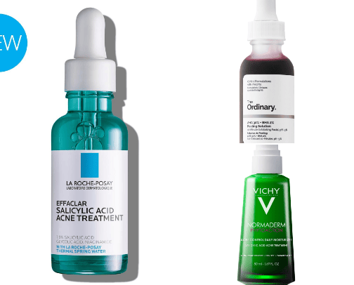 Care for problematic skin cover photo collage