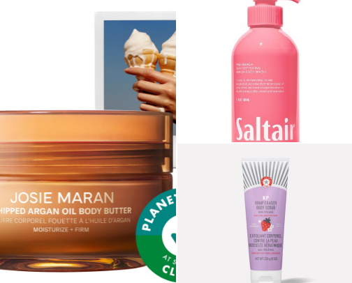 my hour long in-shower routine 🫦 cover photo collage