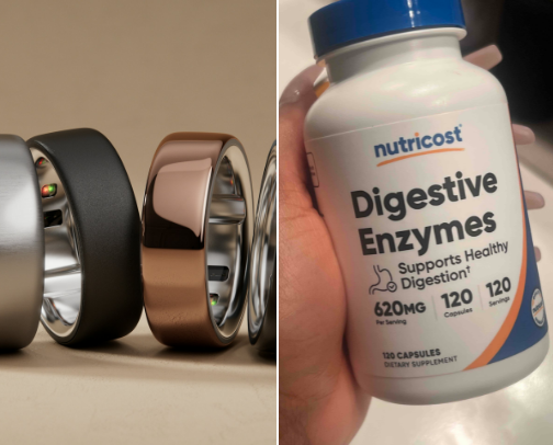 Vitamins & Wellness cover photo collage