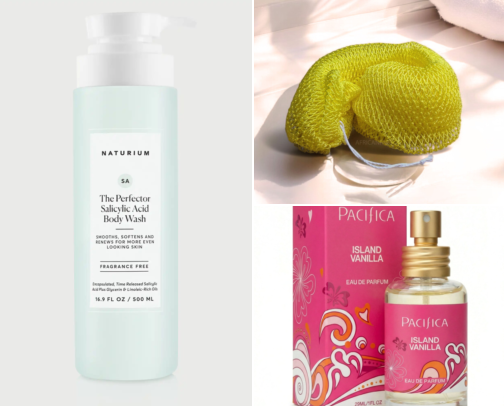 feel good-look good-do good! 
✨without breaking the bank✨
(shower favs, perfumes) cover photo collage