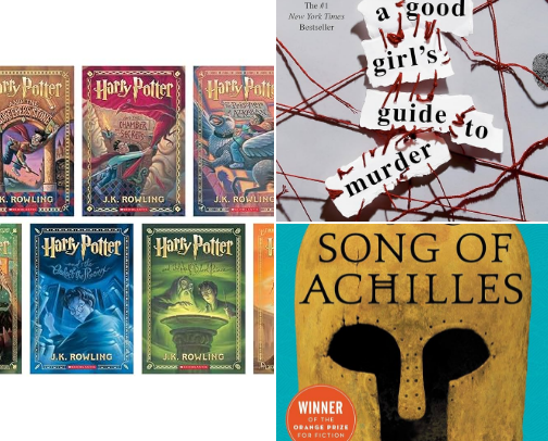 Book recs cover photo collage