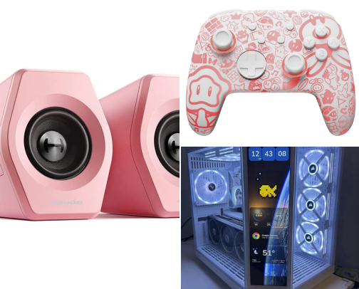 GameR girl xoXO cover photo collage