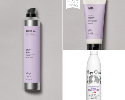 Curly Hair Products cover photo collage