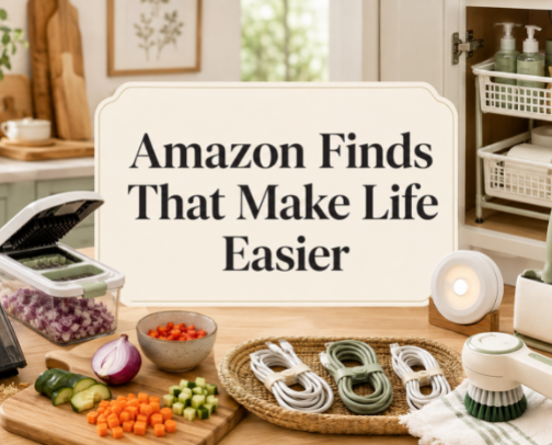 Amazon Finds That Make Life Easier cover photo collage
