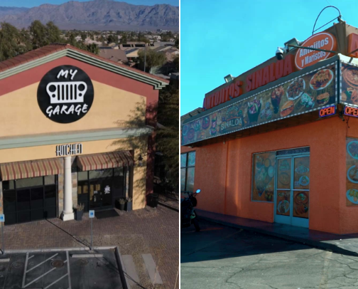 Top food recs  in Las Vegas as a local cover photo collage