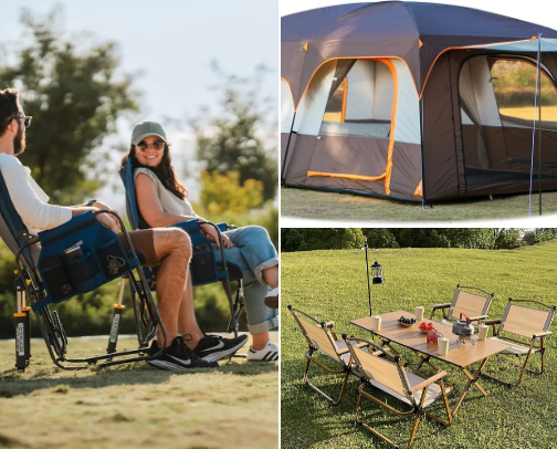 Your camping trip isn’t complete without these essentials! cover photo collage
