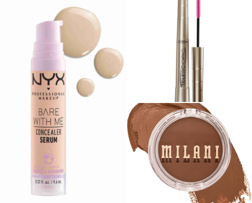 Drugstore makeup that works like high-end cover photo collage