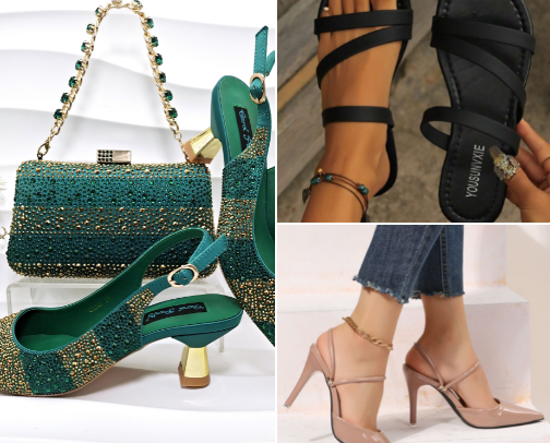 Woman 👠 cover photo collage