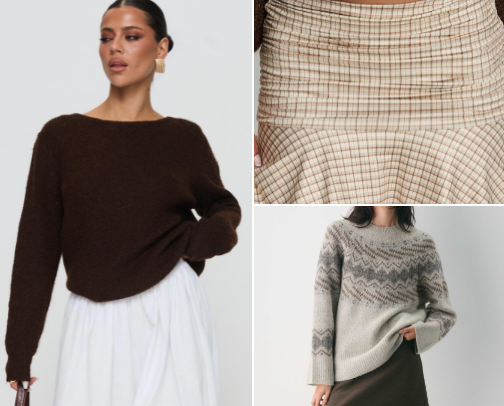 Fall shop cover photo collage