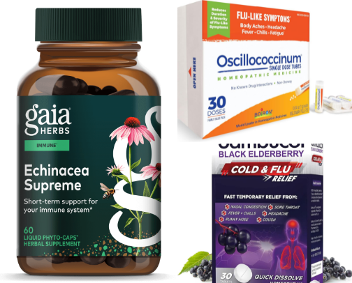 Natural Flu Recovery cover photo collage