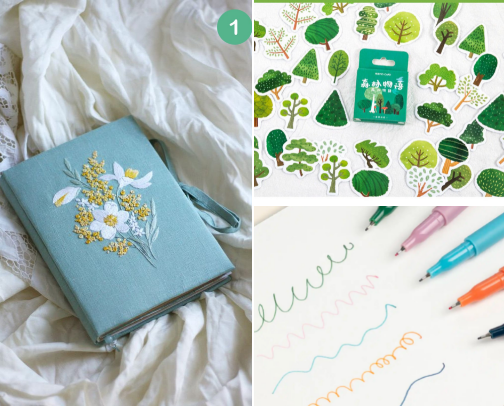 Journaling Starter Kit cover photo collage