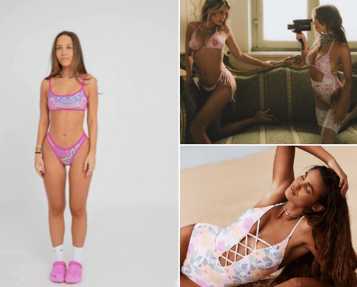 where the baddest bitches shop cover photo collage