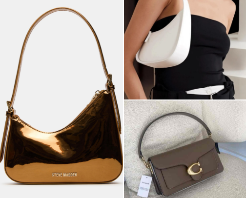 trendy bags and accessories cover photo collage