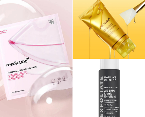 Glass Skin Recipe🧖🏽‍♀️ cover photo collage