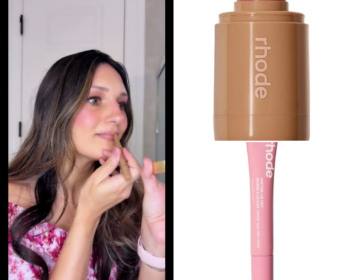 The Best Everyday Rhode Lip Combo 👄✨ cover photo collage